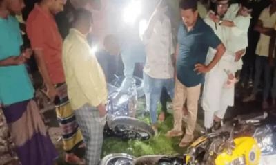 বগুড়ায় দুই মোটরসাইকেলের সংঘর্ষে ৩ বন্ধুর মর্মান্তিক মৃত্যু
