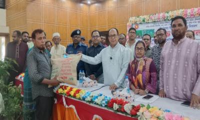 বুড়িচংয়ে ৩ হাজার ৩৩০ কৃষকের মাঝে কৃষি প্রণোদনা বিতরণ