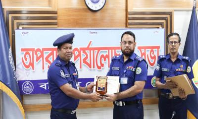 মেহেন্দিগঞ্জ থানা বরিশাল জেলার শ্রেষ্ঠ থানা মনোনীত!