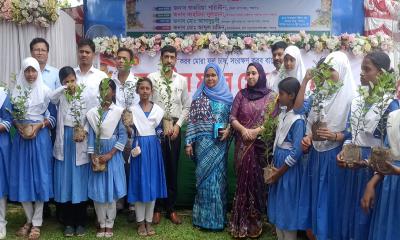 পঞ্চগড়ে তিন দিনব্যাপী জাতীয় ফলমেলা শুরু, চারা বিতরণ