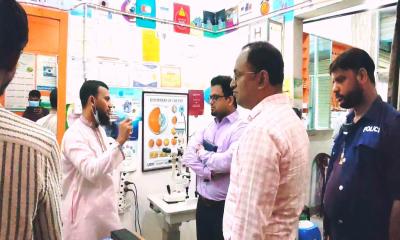 বাঞ্ছারামপুরে ১০ বছর ধরে ভুয়া চক্ষু চিকিৎসক সেজে প্রতারণা, জরিমানা ২০ হাজার