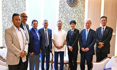 প্রধানমন্ত্রীর সঙ্গে জাপানি প্রতিনিধি দলের সাক্ষাৎ