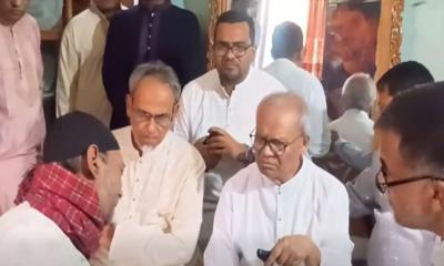 রামিসাদের বাসায় গেলেন রিজভী, পরিবারের পাশে থাকার আশ্বাস