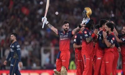 কোহলির ব্যাটে টানা দ্বিতীয়বার শিরোপা জিতল বেঙ্গালুরু