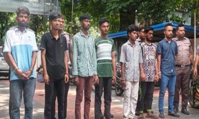 আদাবরে ঢাবি শিক্ষার্থী পহরণের ঘটনায় গ্রেপ্তার ৯
