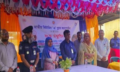 পঞ্চগড়ে ভিটামিন ‘এ’ প্লাস ক্যাম্পেইনের উদ্বোধন করলেন ডিসি শুকরিয়া পারভীন