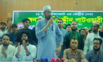 বাঁকা পথে ক্ষমতায় আসায় সরকারের পতনের আন্দোলনে যাব