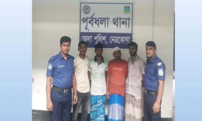 পূর্বধলায় ছাত্রলীগের ঝটিকা মিছিল: ৮০ জনের নামে মামলা, গ্রেপ্তার ৩