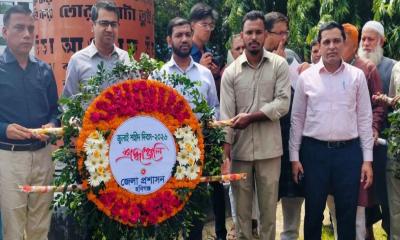 হবিগঞ্জে জুলাই শহীদ দিবস পালিত, স্মৃতিস্তম্ভে শ্রদ্ধা নিবেদন