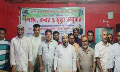 সান্তাহারে সিএনজি মালিক সমিতির উদ্যোগে অনুদান প্রদান