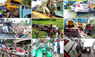 ঈদযাত্রায় ৩৯৪ সড়ক দুর্ঘটনায় নিহত ৪৩৮ 