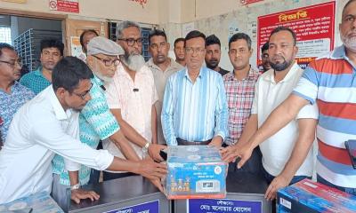 এমপির অর্থায়নে মাগুরা সদর হাসপাতালে ৫টি আইপিএস প্রদান