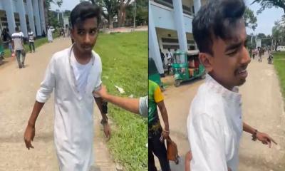 থানায় রক্ষা পেলেও ডিসি অফিসে মার খেলেন বৈষম্যবিরোধী নেতা মাহাদী